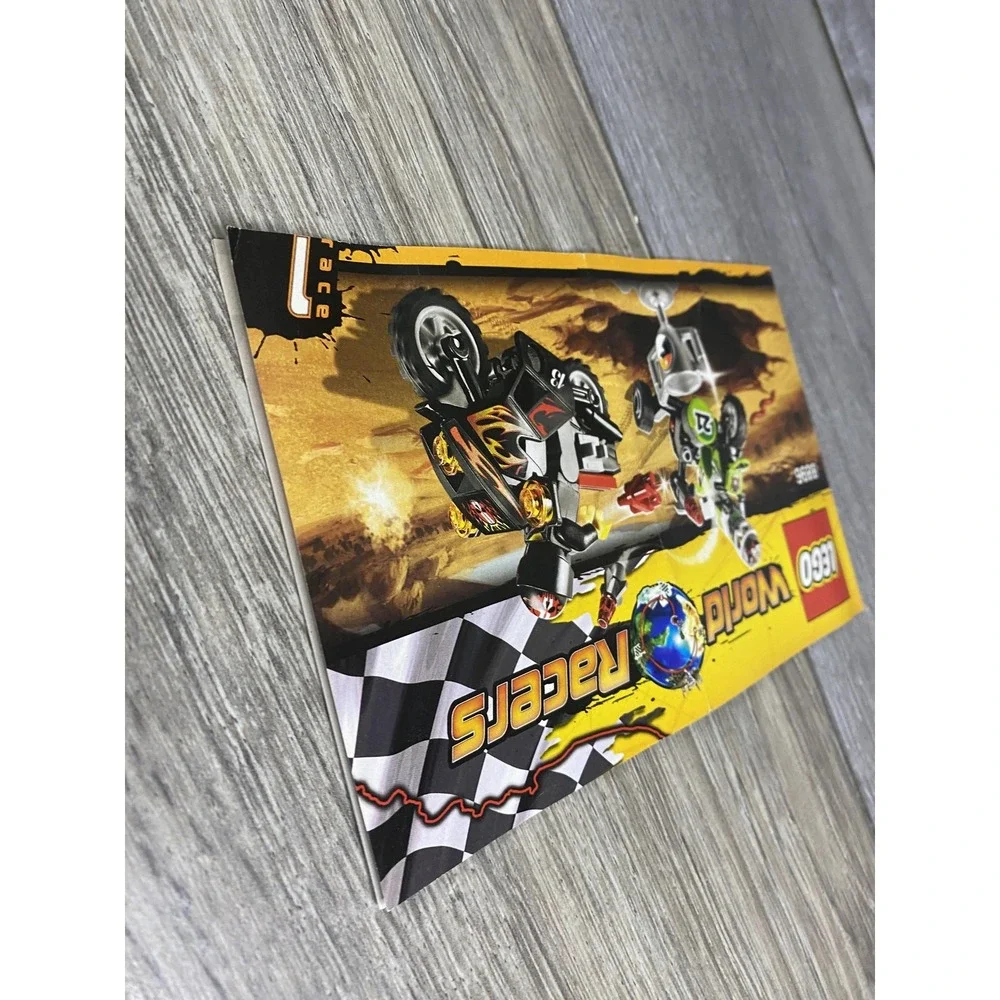 LEGO World Racers 8896 Snake Canyon Instruction Manual‎ Booklet 2010 Illustrated